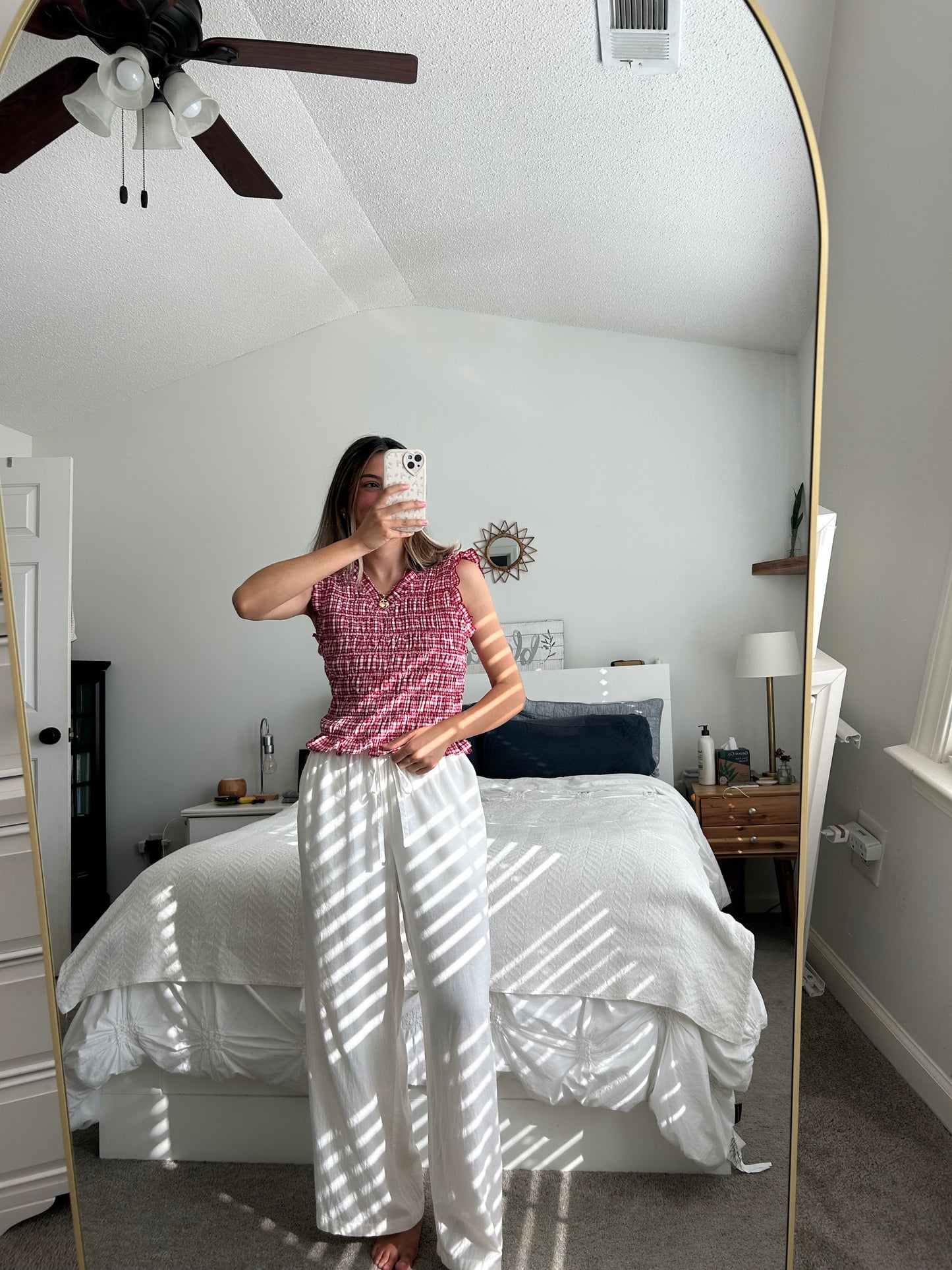 Susie Smocked Top