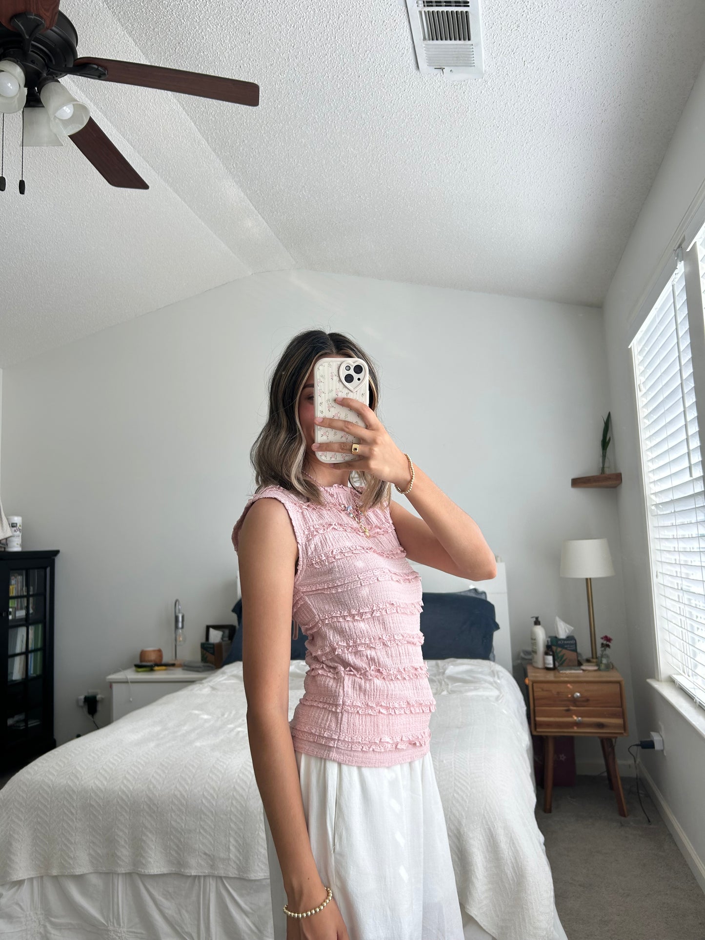 Kaylee Lace Boat Neck Top