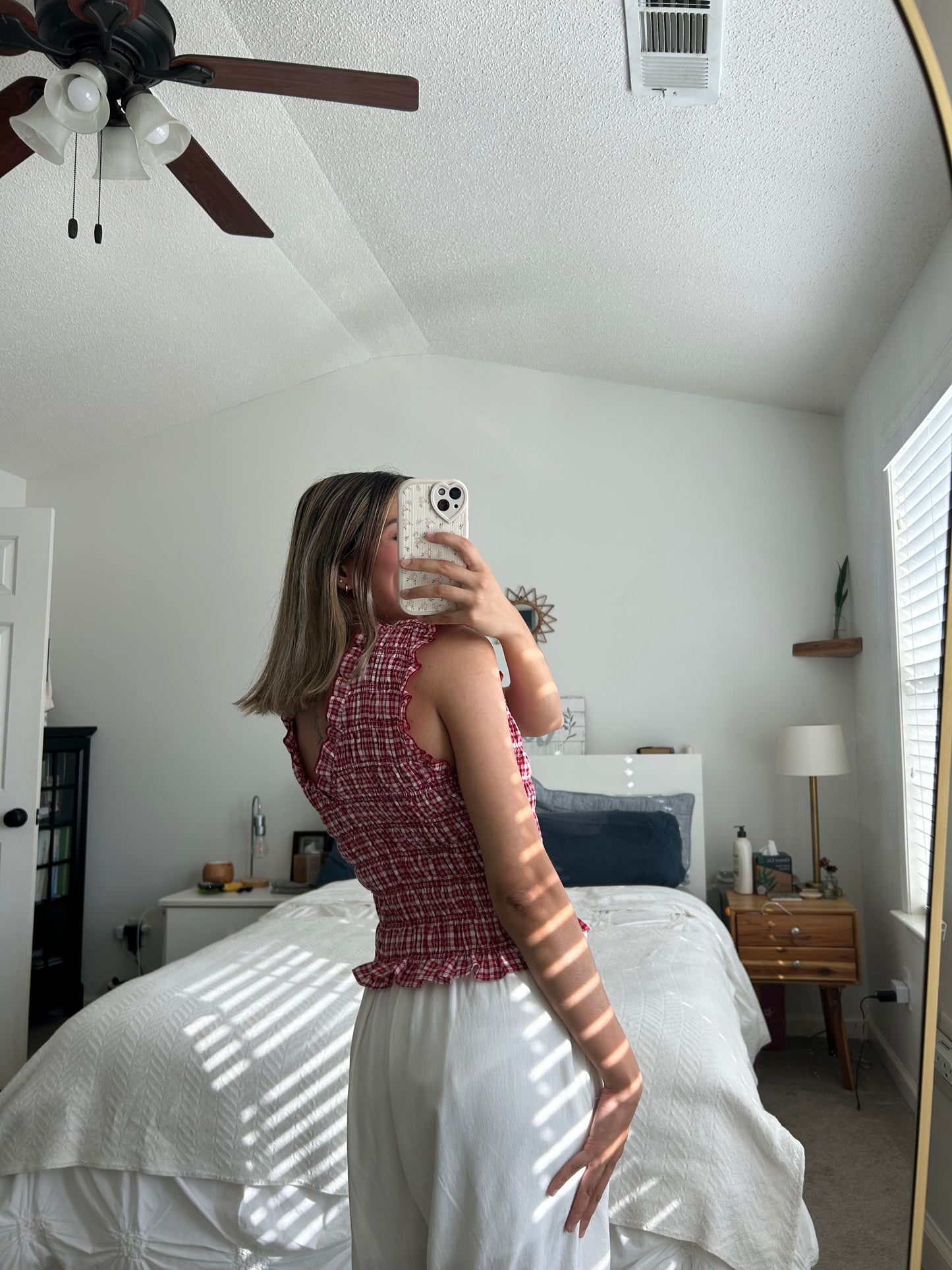 Susie Smocked Top