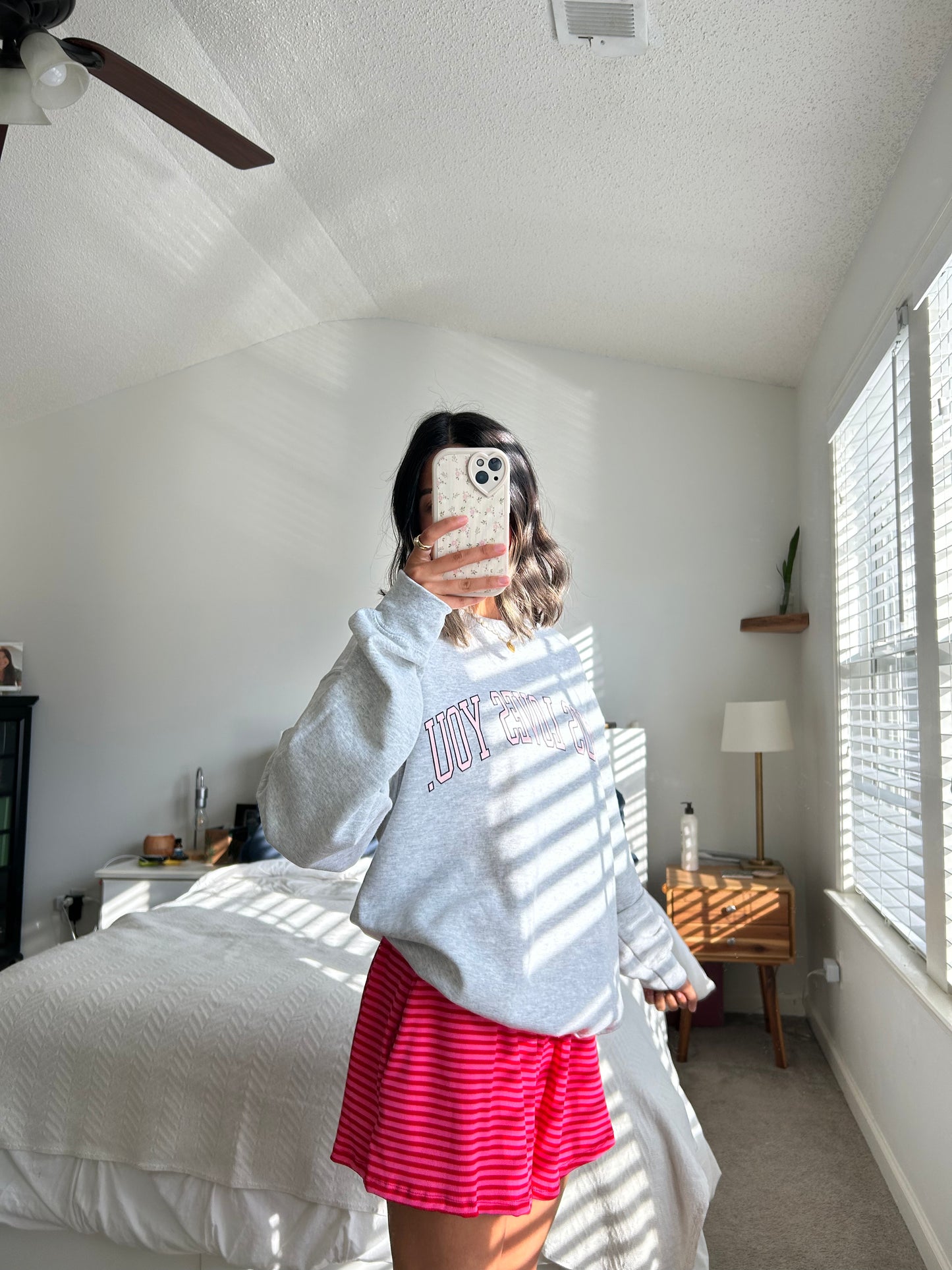Mandy Striped Lounge Shorts