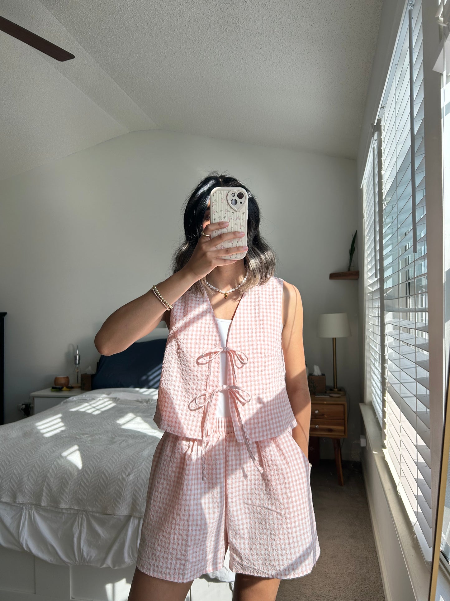 Maisie Gingham Set