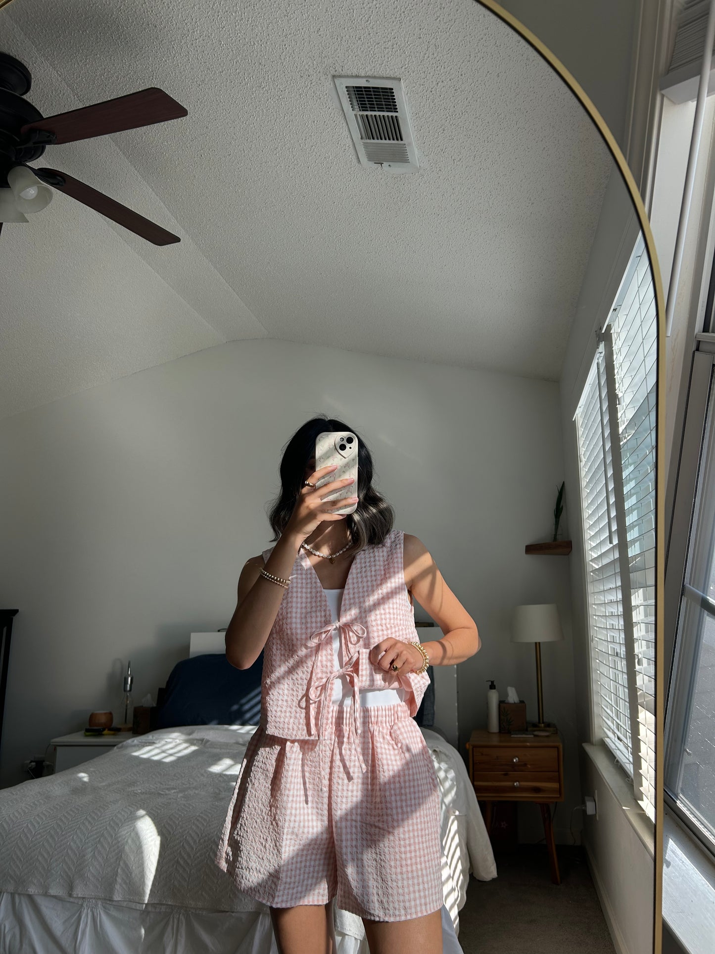 Maisie Gingham Set