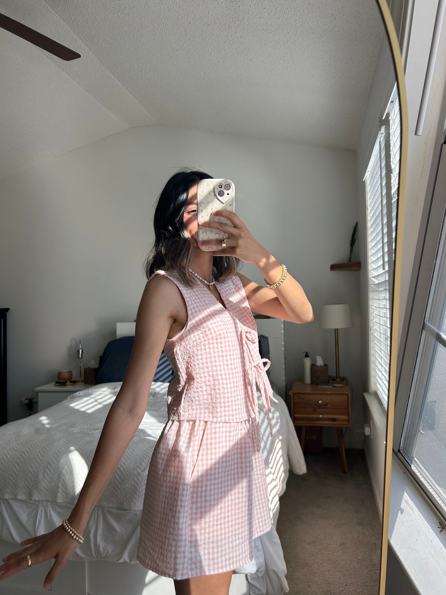 Maisie Gingham Set