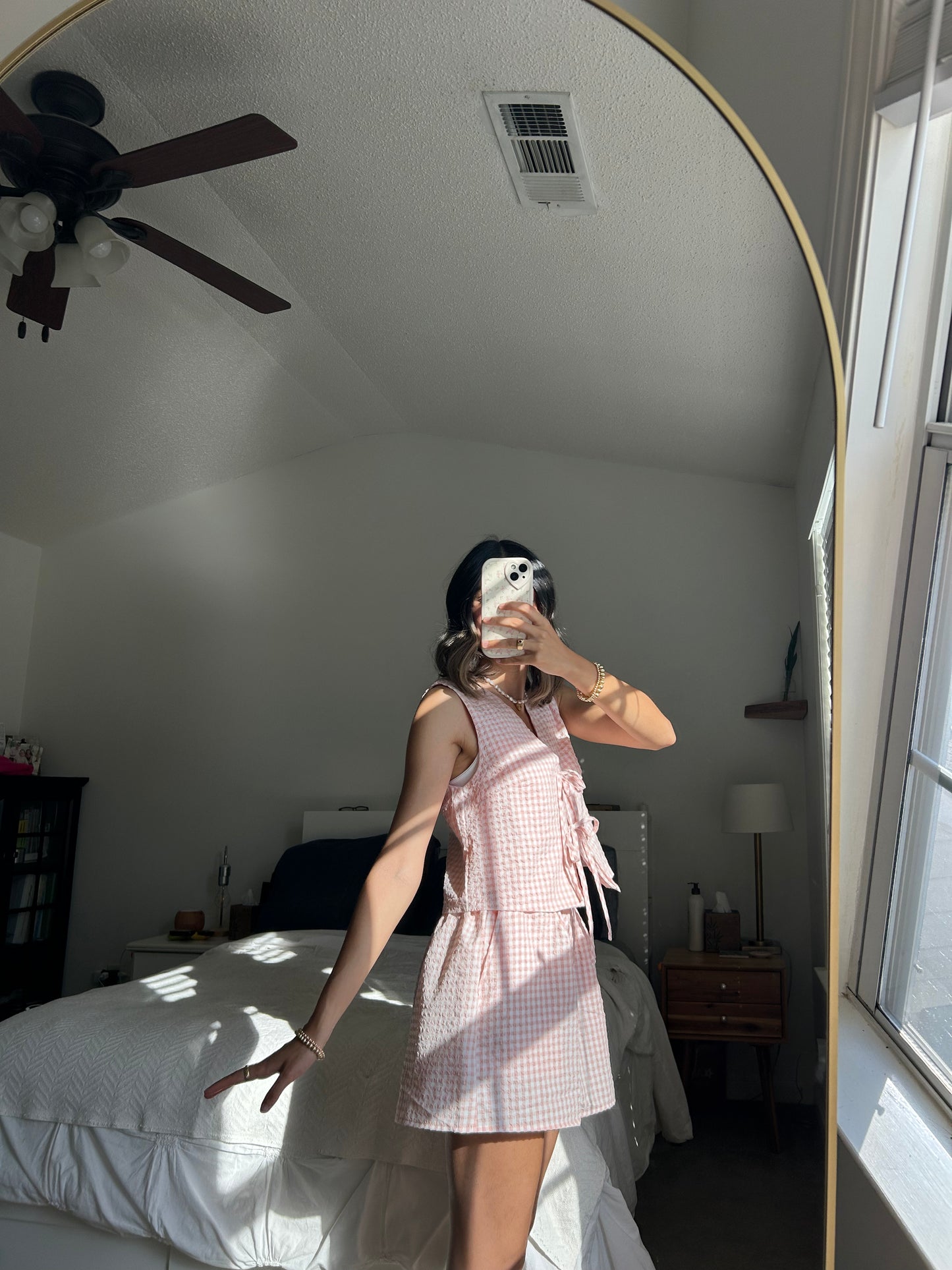 Maisie Gingham Set