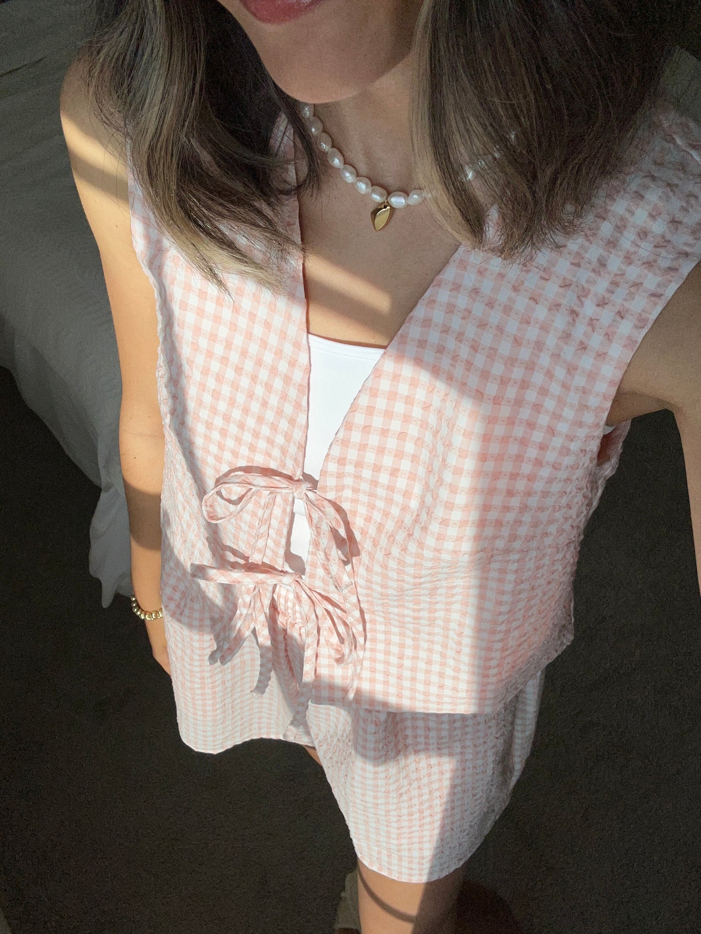 Maisie Gingham Set