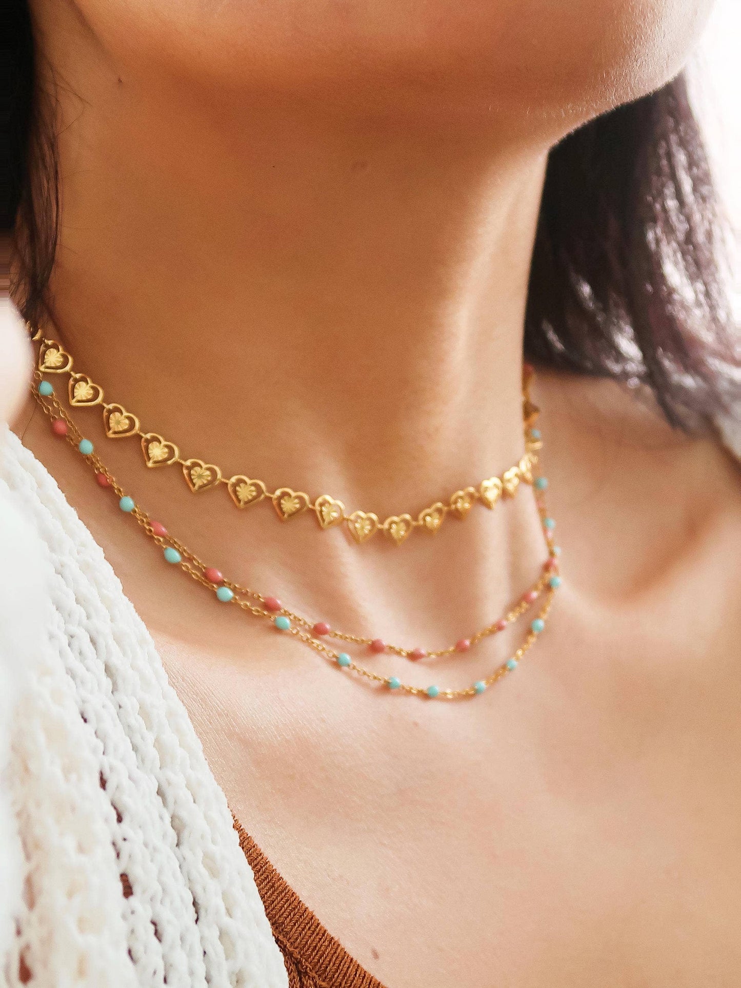 Soleil Non-Tarnish Chain Necklace