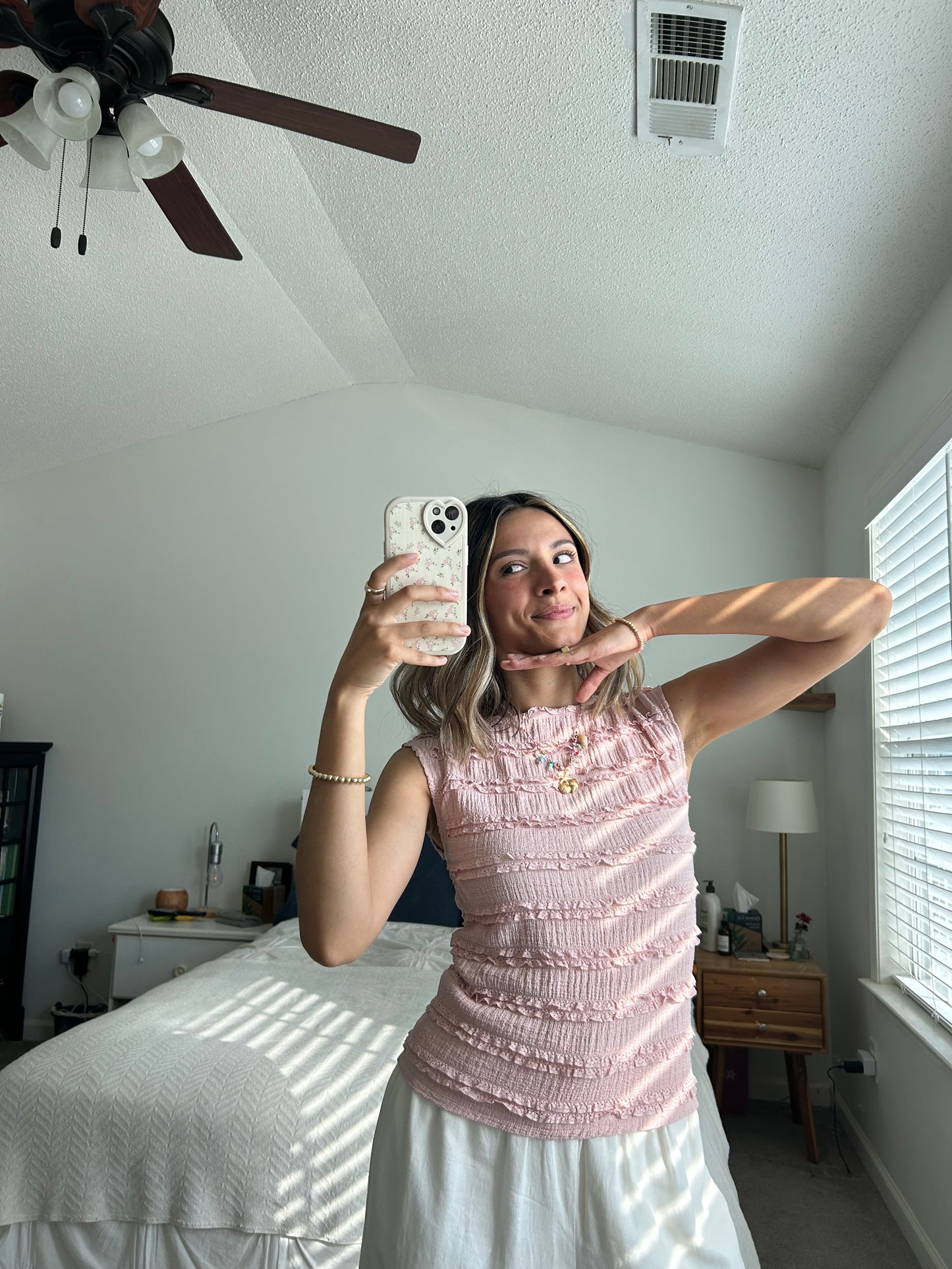 Kaylee Lace Boat Neck Top