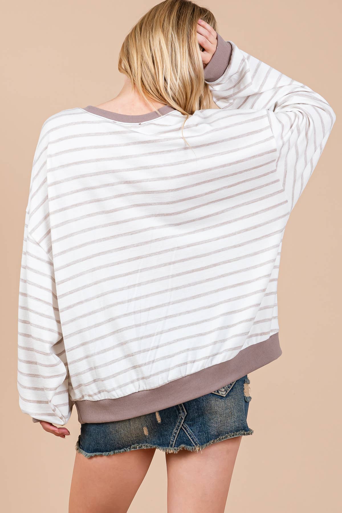 Bailey Striped Knit Pullover *LAST ONE*