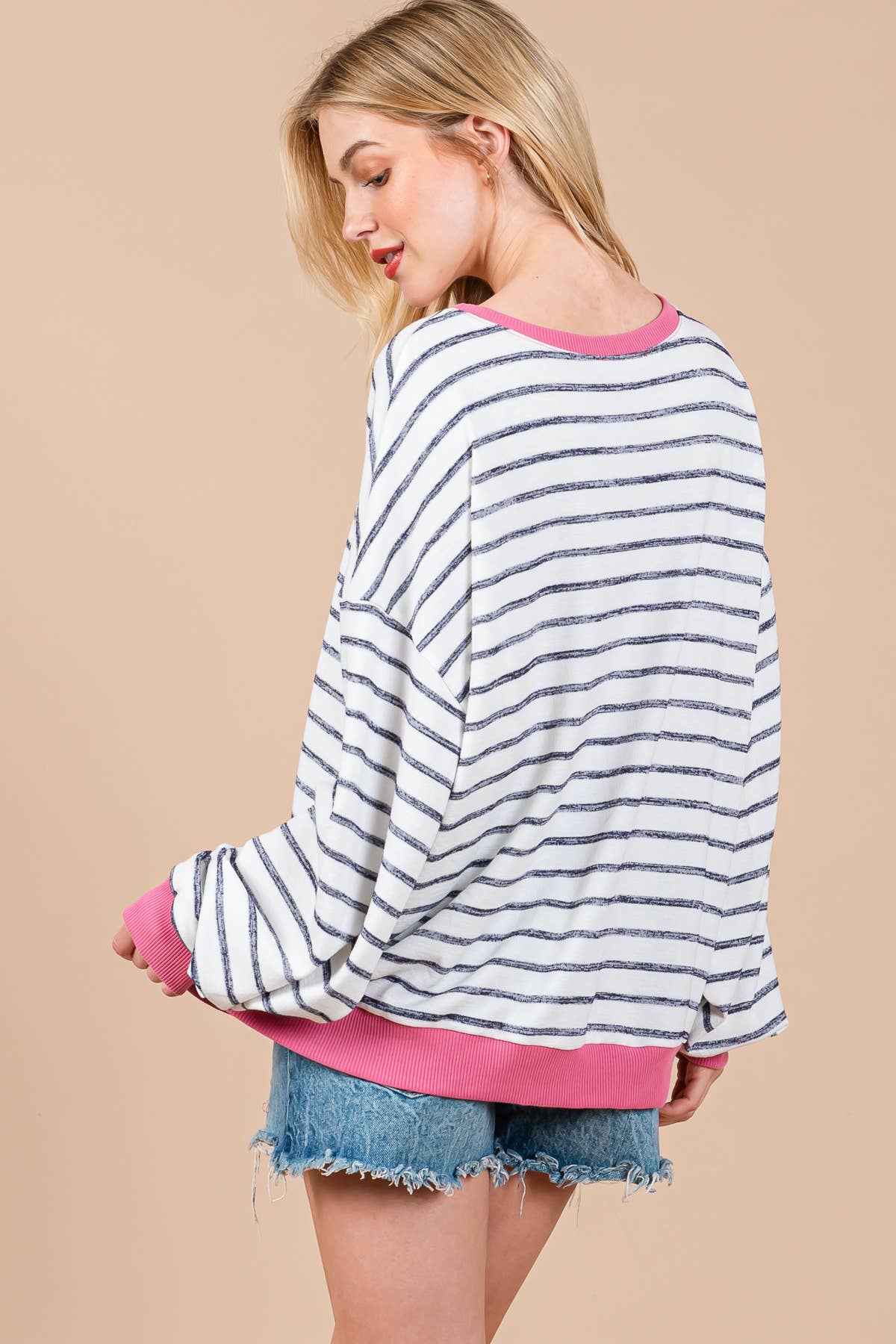 Bailey Striped Knit Pullover *LAST ONE*