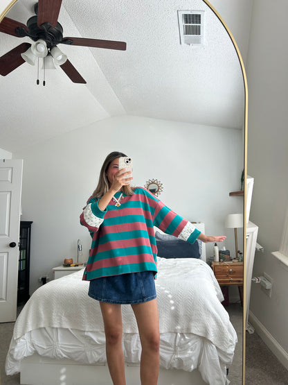 Amy Striped Pullover