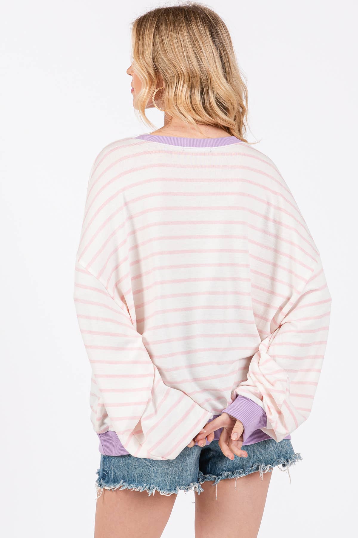 Bailey Striped Knit Pullover *LAST ONE*