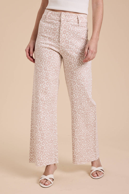 Leah Leopard Pants