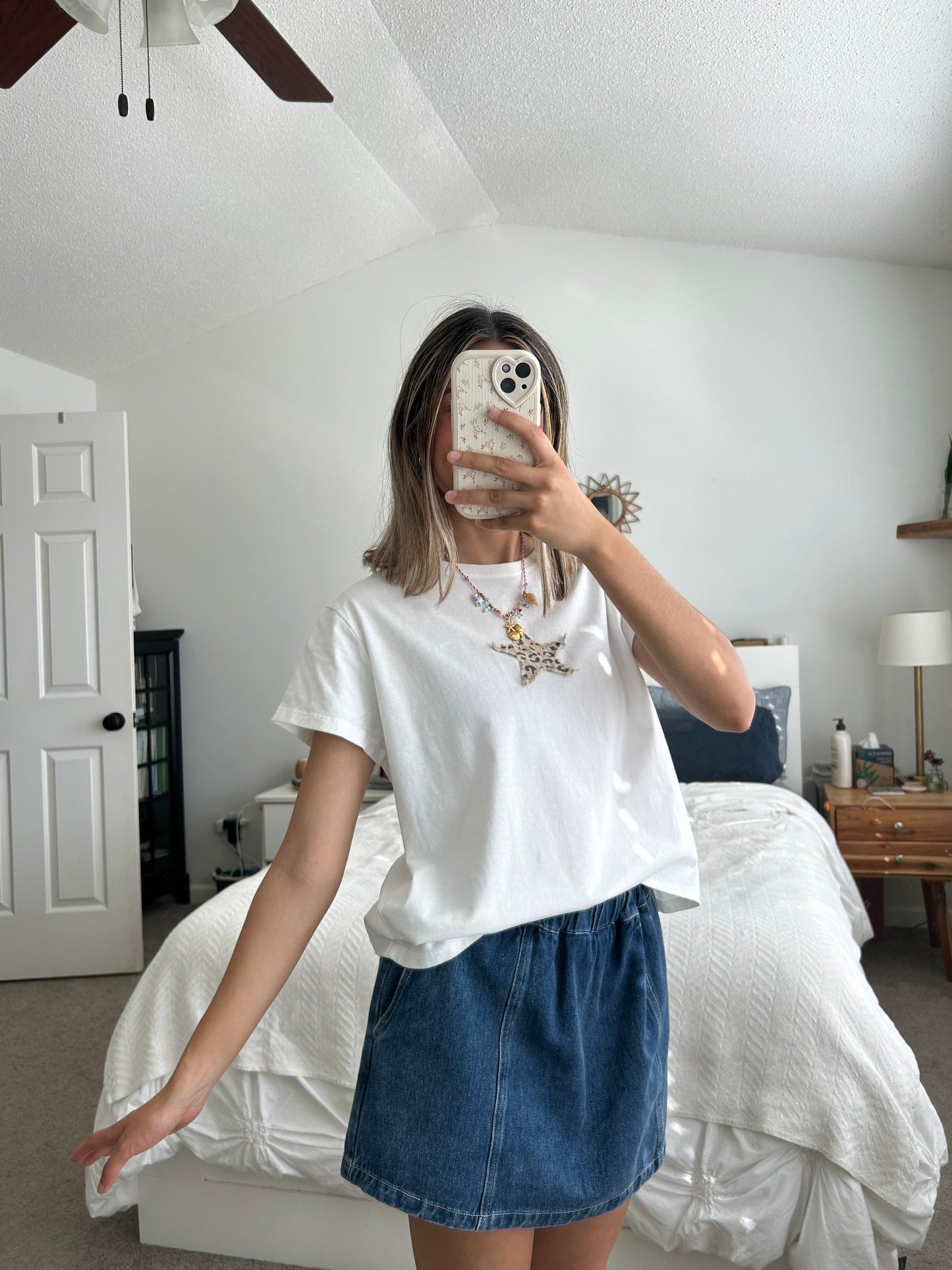 Leopard Star Tee - 2 Colors