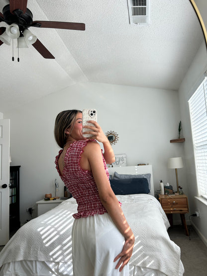 Susie Smocked Top