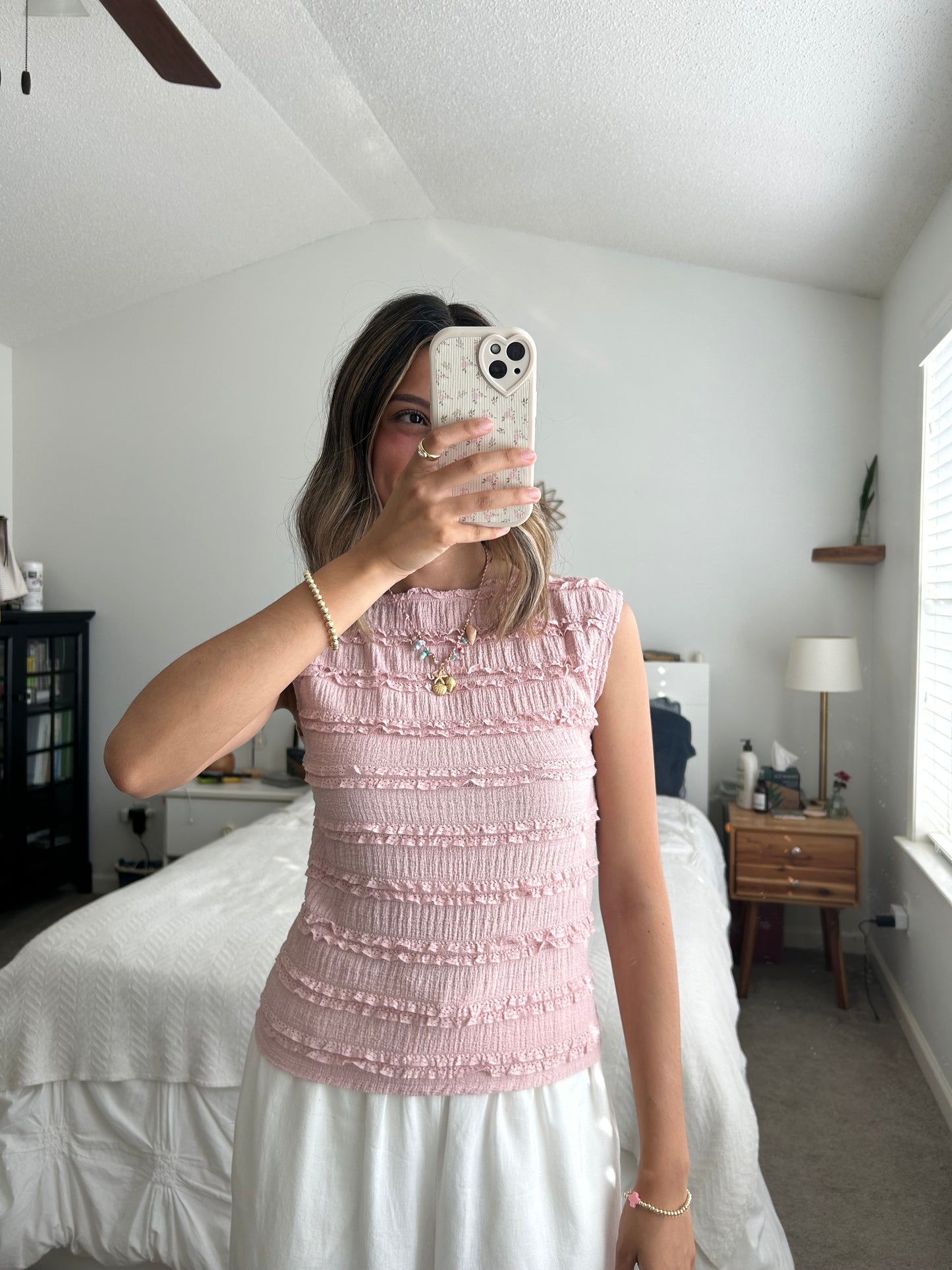 Kaylee Lace Boat Neck Top