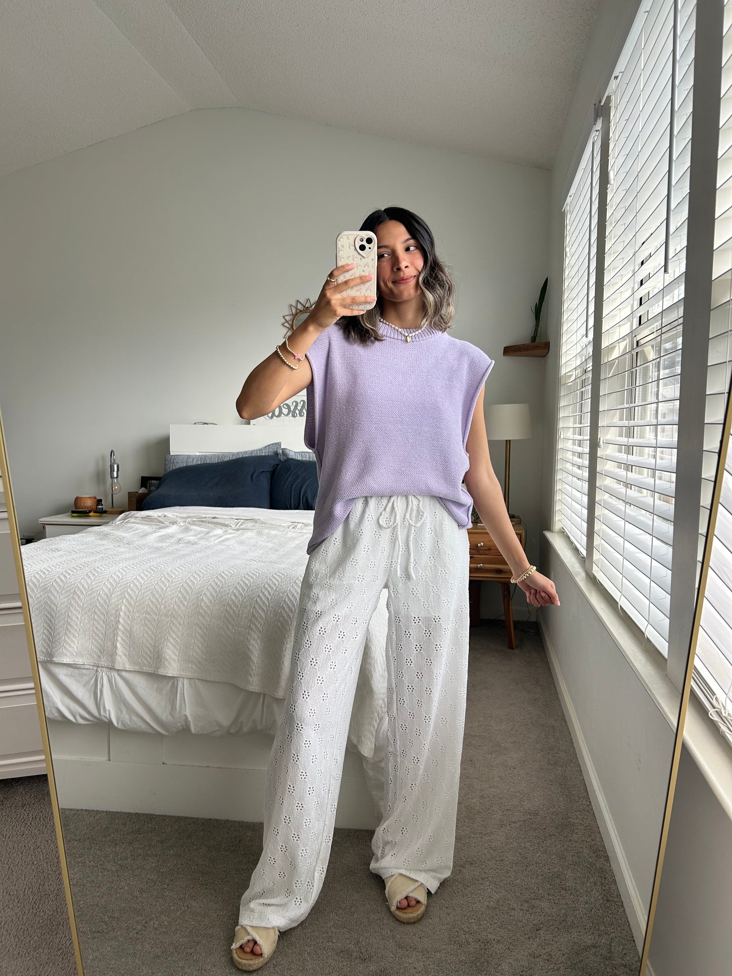 Addison Eyelet Pants