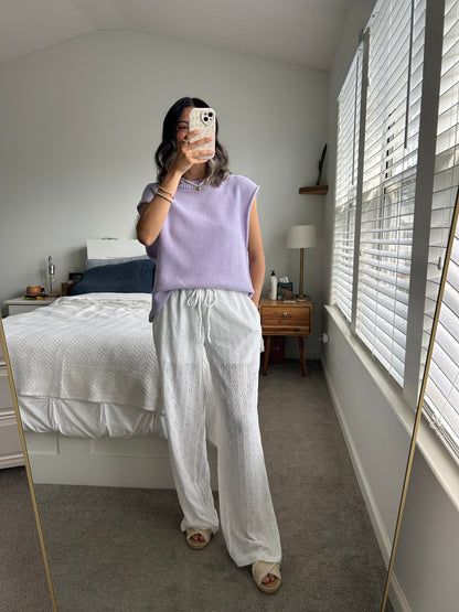 Addison Eyelet Pants