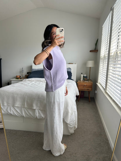 Addison Eyelet Pants