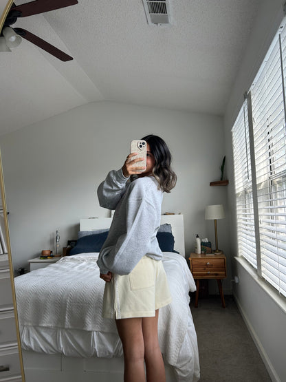 Hailie Lace Sweat Shorts