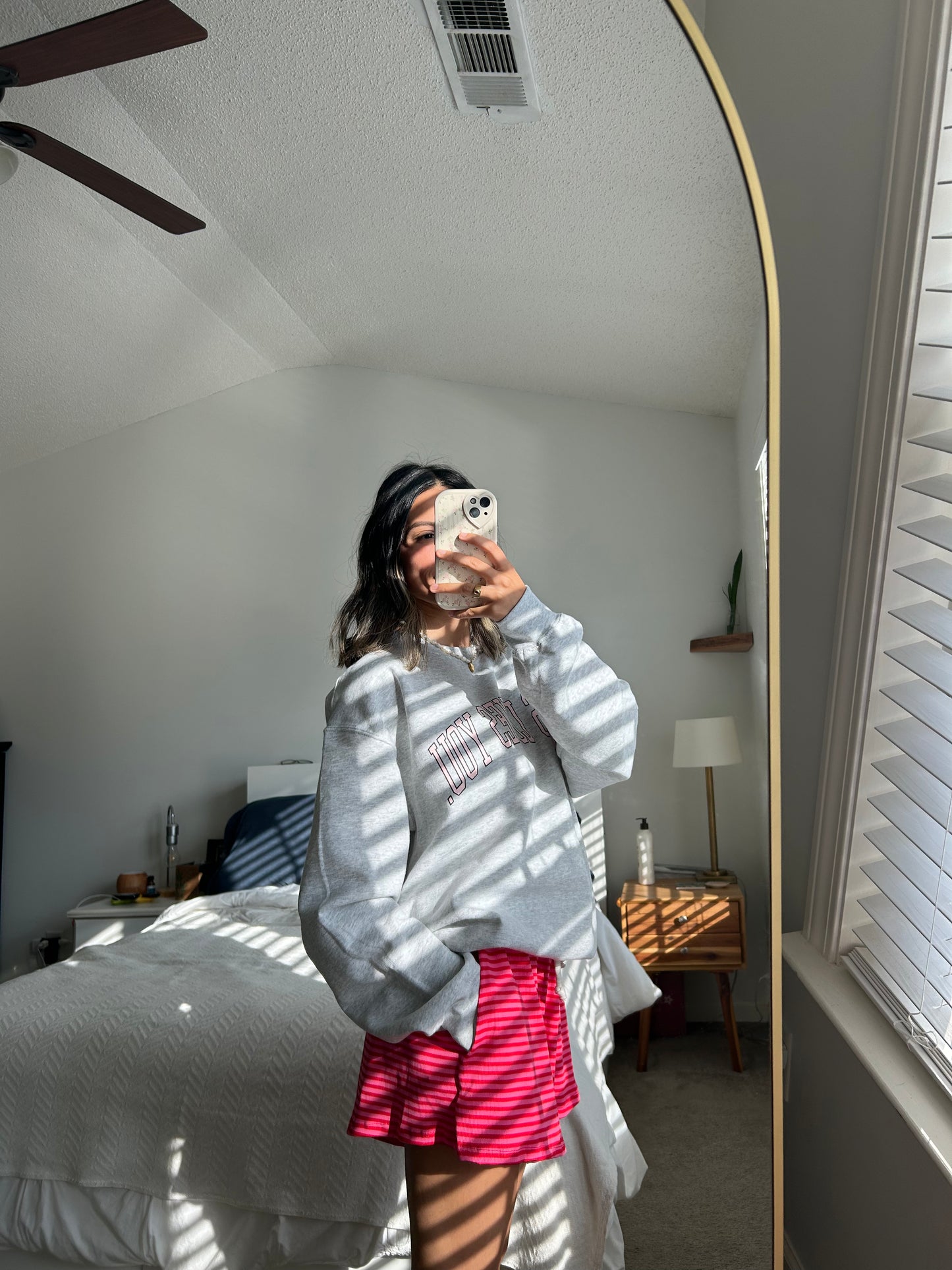 Mandy Striped Lounge Shorts