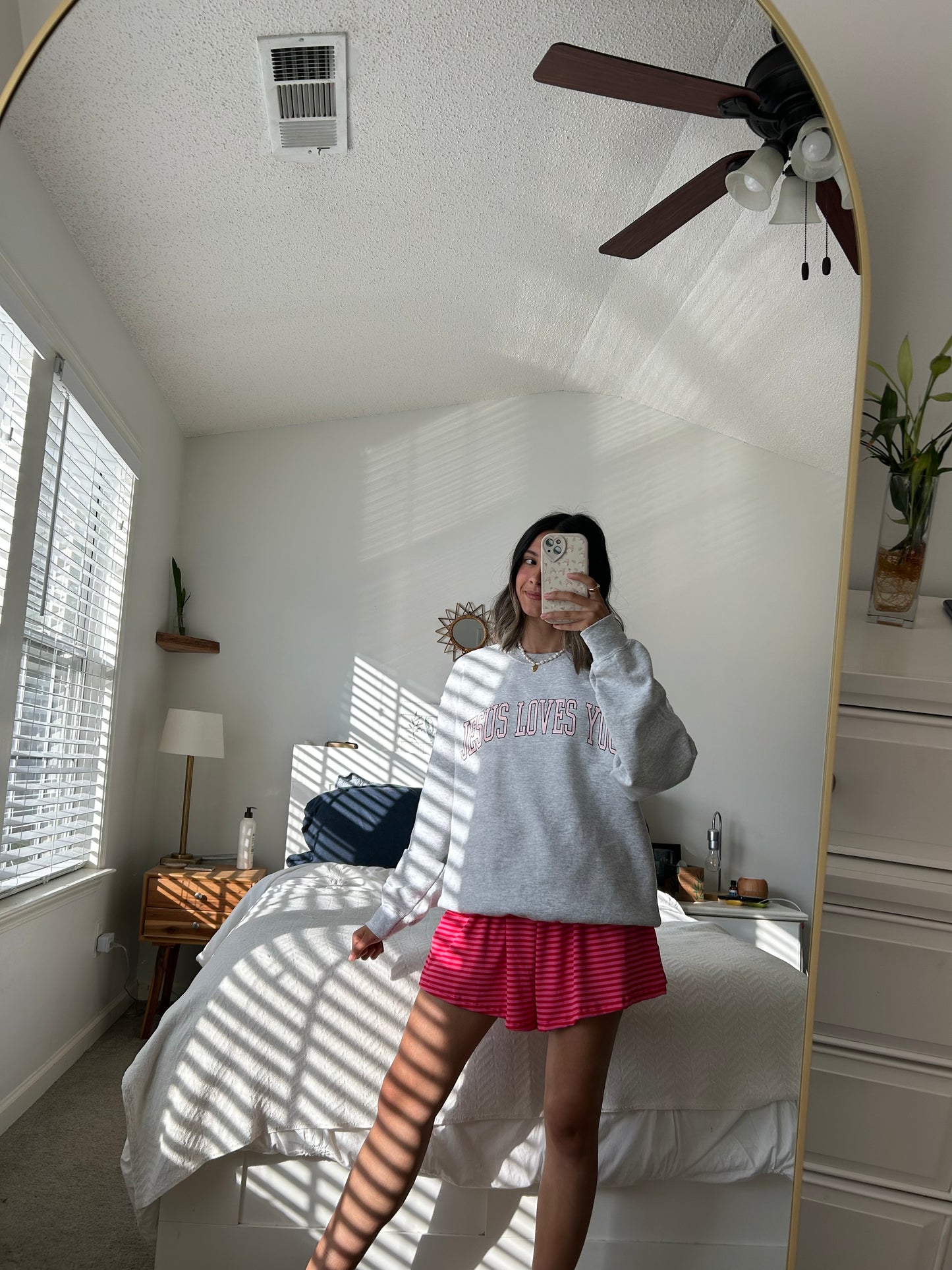 Mandy Striped Lounge Shorts
