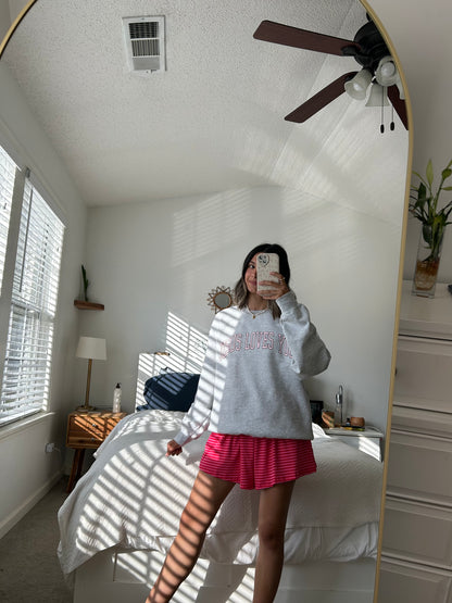 Mandy Striped Lounge Shorts