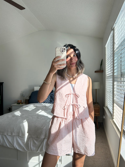 Maisie Gingham Set