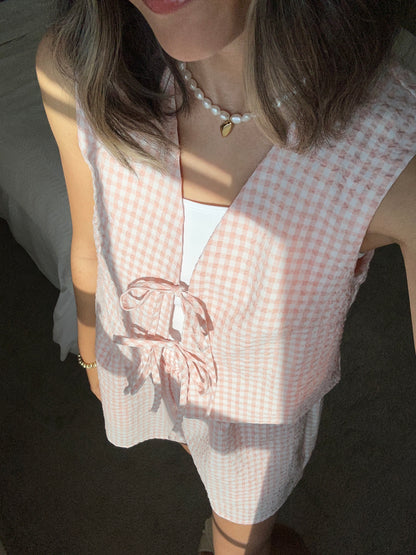 Maisie Gingham Set