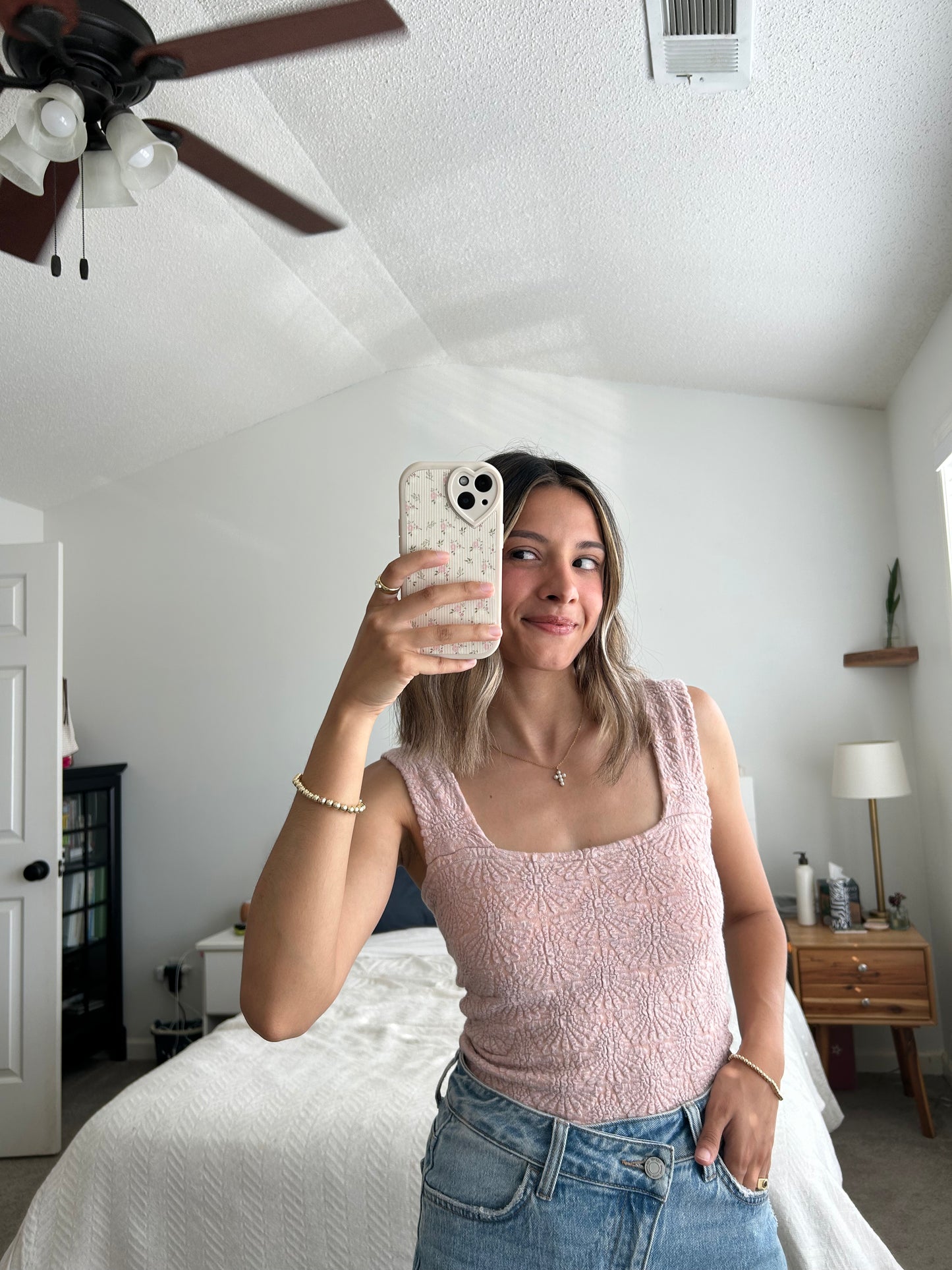 Marcy Seamless Floral Cami