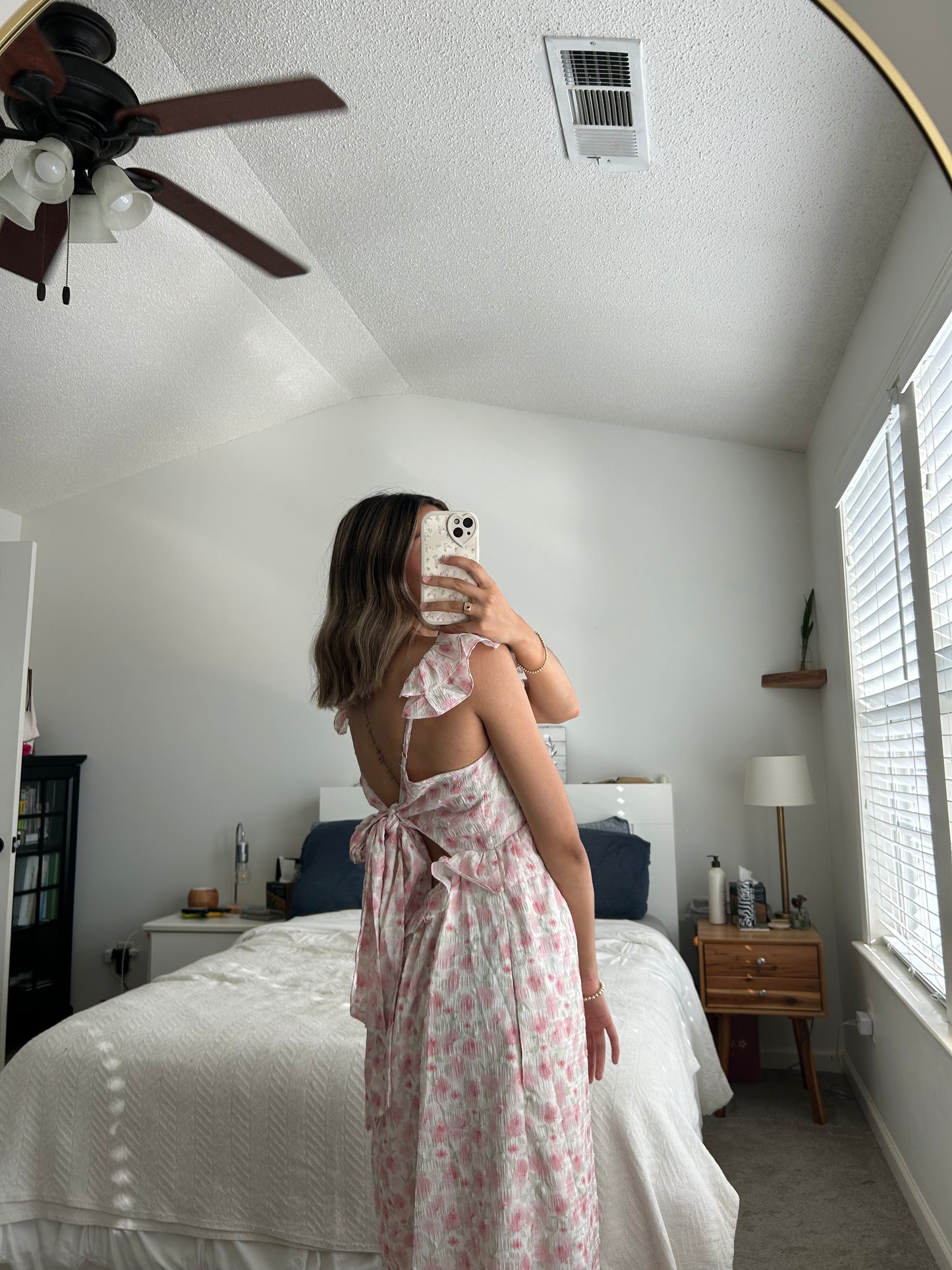 Verona Floral Midi Dress