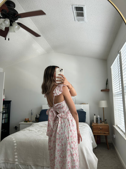 Verona Floral Midi Dress