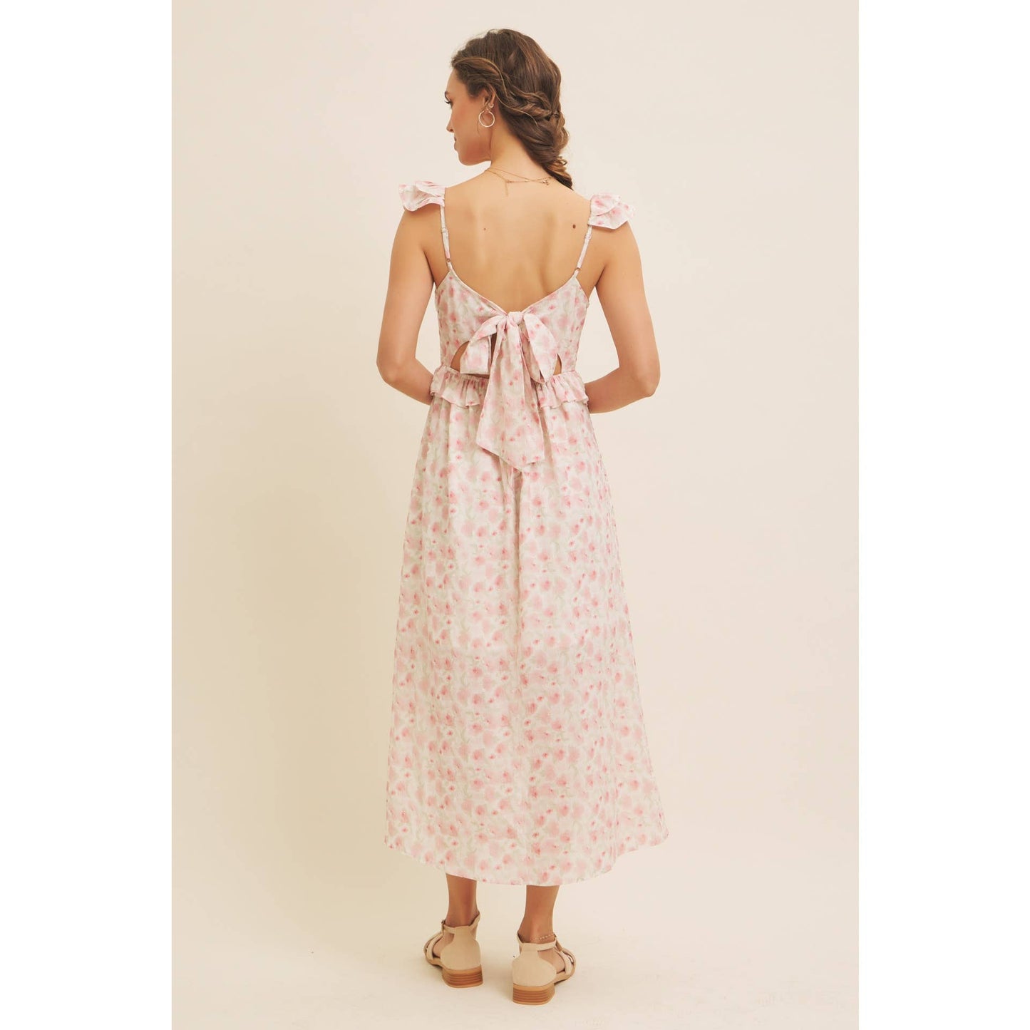 Verona Floral Midi Dress