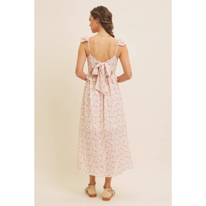 Verona Floral Midi Dress