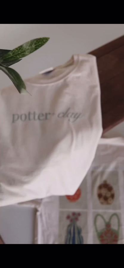 'Potter and Clay' Christian Graphic Tee - Ivory/Multi *LAST ONE*